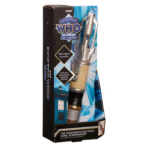 doctor who replica clothes|14th doctor sonic screwdriver gold.